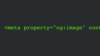 OGP画像の指定には、<meta property="og:image" content="OGP画像のURL">と指定しよう！