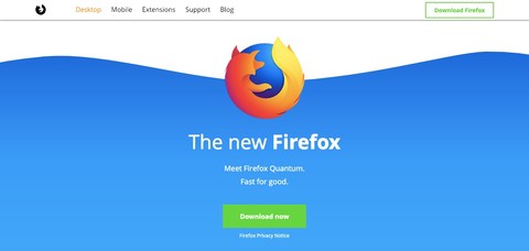 Firefox Quantumがついに登場！FirefoxもWebPをサポートし、残るメジャーブラウザはSafariのみ未対応。