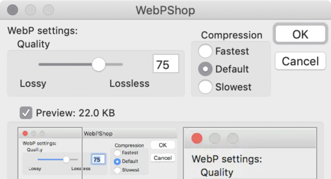 WebP公式のPhotoshopプラグイン WebPShop登場